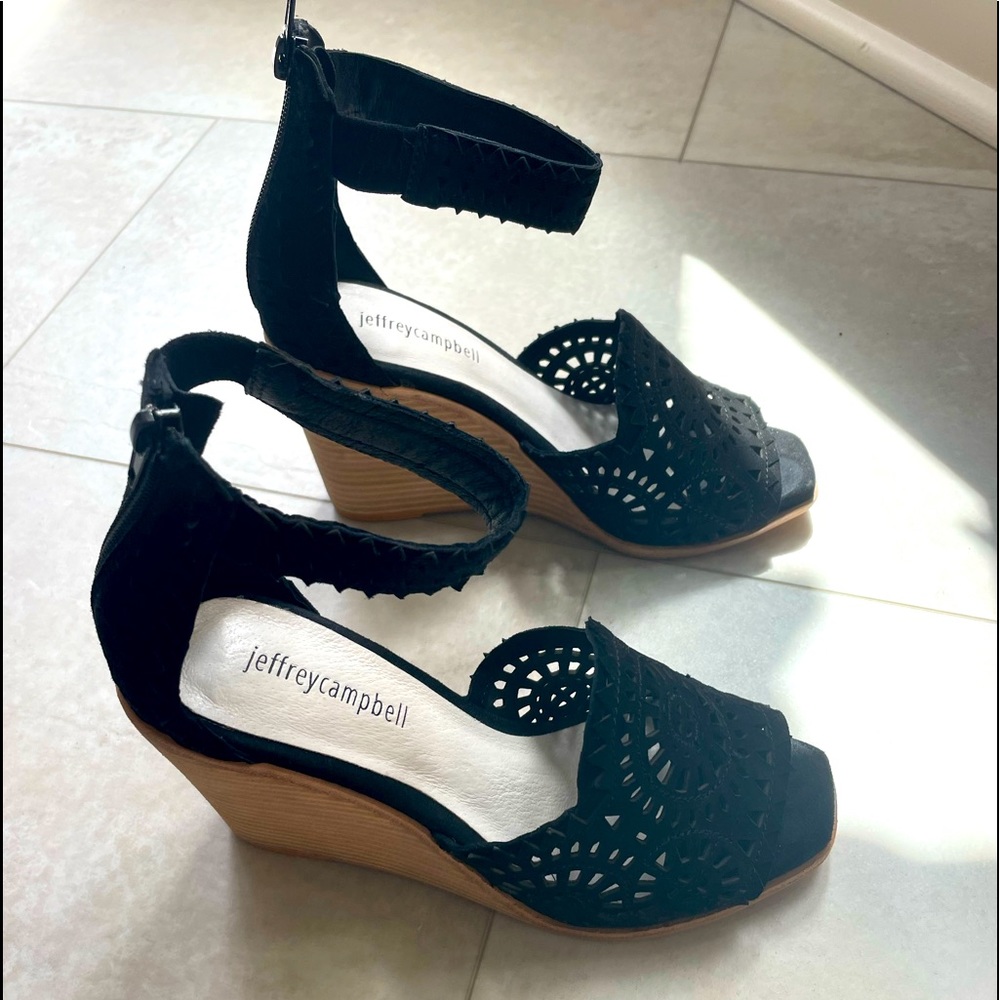 Jeffrey Campbell wedge sandal